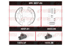 Souprava brzd, bubnova brzda REMSA SPK 3027.03