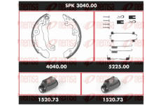 Souprava brzd, bubnova brzda REMSA SPK 3040.00
