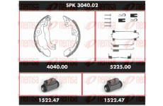 Souprava brzd, bubnová brzda REMSA SPK 3040.02