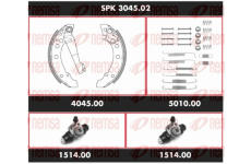 Souprava brzd, bubnova brzda REMSA SPK 3045.02
