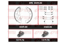 Souprava brzd, bubnova brzda REMSA SPK 3059.00
