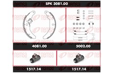 Souprava brzd, bubnova brzda REMSA SPK 3081.00