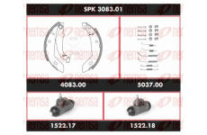 Souprava brzd, bubnova brzda REMSA SPK 3083.01