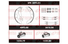 Souprava brzd, bubnova brzda REMSA SPK 3092.01