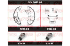 Souprava brzd, bubnova brzda REMSA SPK 3099.00