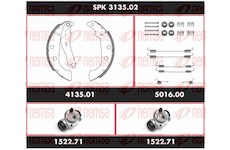 Souprava brzd, bubnova brzda REMSA SPK 3135.02