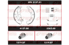 Souprava brzd, bubnová brzda REMSA SPK 3137.01