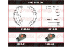 Souprava brzd, bubnova brzda REMSA SPK 3158.00