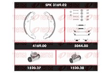 Souprava brzd, bubnova brzda REMSA SPK 3169.02