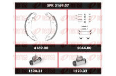 Souprava brzd, bubnová brzda REMSA SPK 3169.07