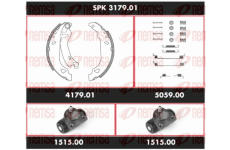 Souprava brzd, bubnova brzda REMSA SPK 3179.01