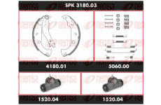 Souprava brzd, bubnová brzda REMSA SPK 3180.03