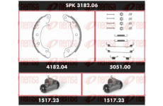 Souprava brzd, bubnová brzda REMSA SPK 3182.06
