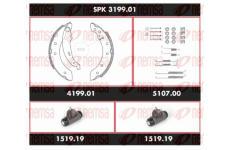 Souprava brzd, bubnova brzda REMSA SPK 3199.01
