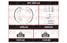 Souprava brzd, bubnova brzda REMSA SPK 3396.03