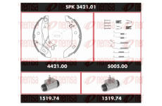 Souprava brzd, bubnova brzda REMSA SPK 3421.01