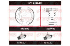 Souprava brzd, bubnova brzda REMSA SPK 3422.00