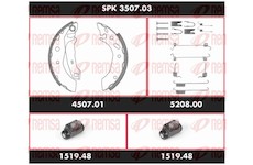 Souprava brzd, bubnova brzda REMSA SPK 3507.03