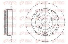 Brzdový kotouč REMSA 62515.00