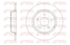 Brzdový kotouč REMSA 62522.00