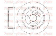 Brzdový kotouč REMSA 61516.00