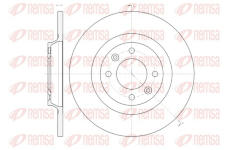 Brzdový kotouč REMSA 61457.00