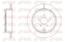 Brzdový kotouč REMSA 61536.10