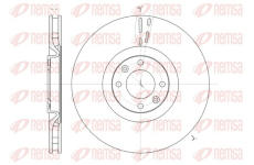 Brzdový kotouč REMSA 61470.10