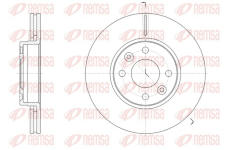 Brzdový kotouč REMSA 61474.10