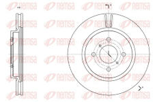Brzdový kotouč REMSA 61538.10