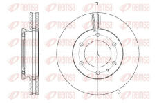 Brzdový kotouč REMSA 62526.10