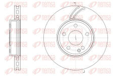 Brzdový kotouč REMSA 61527.10