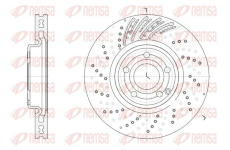 Brzdový kotouč REMSA 62528.10