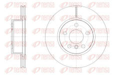 Brzdový kotouč REMSA 62554.10