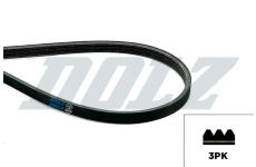 ozubený klínový řemen DOLZ 05KD3PK576E