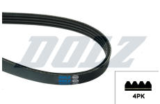 ozubený klínový řemen DOLZ 05KD4PK798E