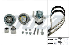 Vodní pumpa + sada ozubeného řemene DOLZ KD248