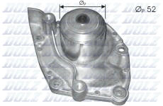 Vodné čerpadlo, chladenie motora DOLZ R229