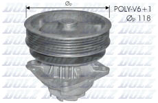 Vodní čerpadlo, chlazení motoru DOLZ S224