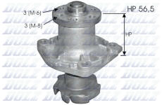 Vodní čerpadlo, chlazení motoru DOLZ S238