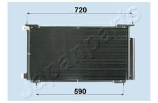 Kondenzátor klimatizácie JAPANPARTS CND193013