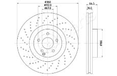 Brzdový kotúč JAPANPARTS DI-0527