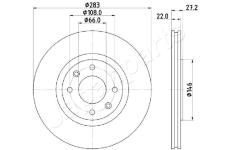 Brzdový kotúč JAPANPARTS DI-0626