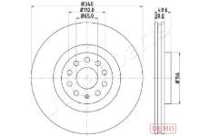 Brzdový kotúč JAPANPARTS DI-0907C