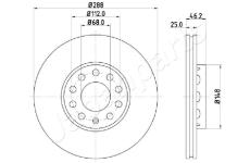 Brzdový kotúč JAPANPARTS DI-0910