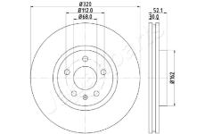 Brzdový kotúč JAPANPARTS DI-0919