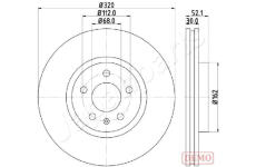 Brzdový kotúč JAPANPARTS DI-0919C