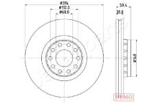 Brzdový kotúč JAPANPARTS DI-0924C