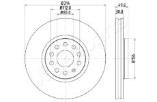 Brzdový kotúč JAPANPARTS DI-0933