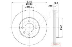 Brzdový kotúč JAPANPARTS DI-0935C